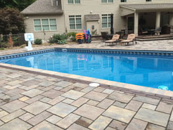 Completed beautiful in ground pool project in Erie, PA.